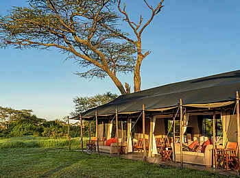 Lemala Mara Tented Camp: Blick auf das Hauptzelt
