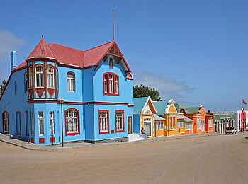 Lüderitz Nest Hotel: Deutsche Architektur