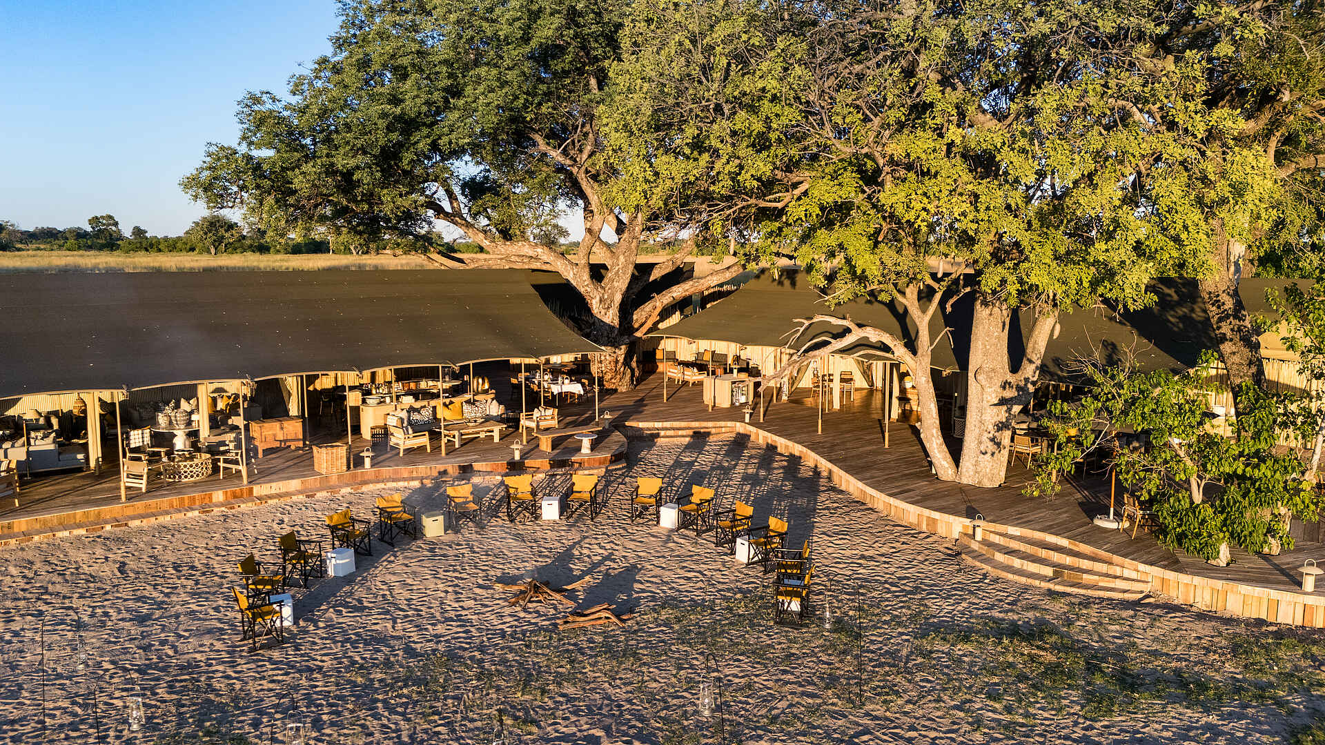 Monachira Camp: Die Boma