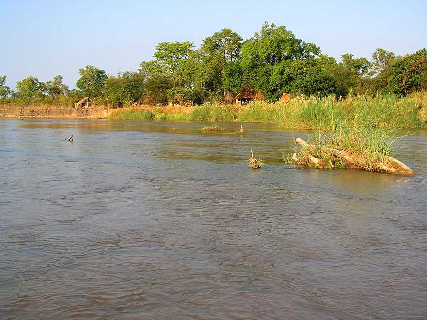 Mwaleshi Camp: Blick aufs Camp Mwaleshi Camp: Blick aufs Camp