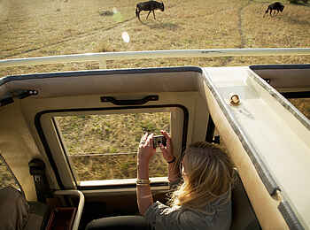 Serengeti Safari Camp: Pirschfahrt