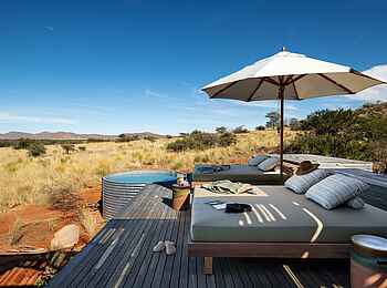 Tswalu Loapi Tented Camp: Ein privater Plunge Pool Tswalu Loapi Tented Camp: Ein privater Plunge Pool