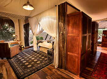 Selinda Camp: Schlafzimmer