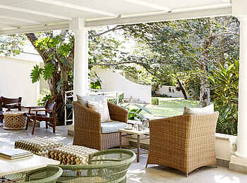 Batonka Guest Lodge: Die Terrasse Batonka Guest Lodge: Die Terrasse