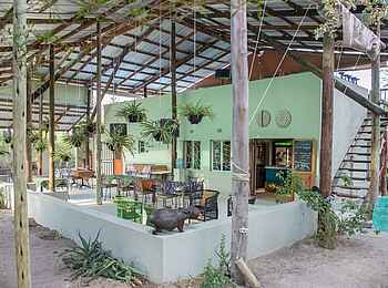 Boteto River Camp: Der Zentralbereich