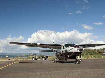 Kaya Mawa: Landung am Likoma Island Airstrip