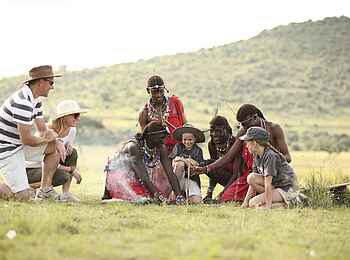 Kichwa Tembo Tented Camp: Kindersafari Kichwa Tembo Tented Camp: Kindersafari