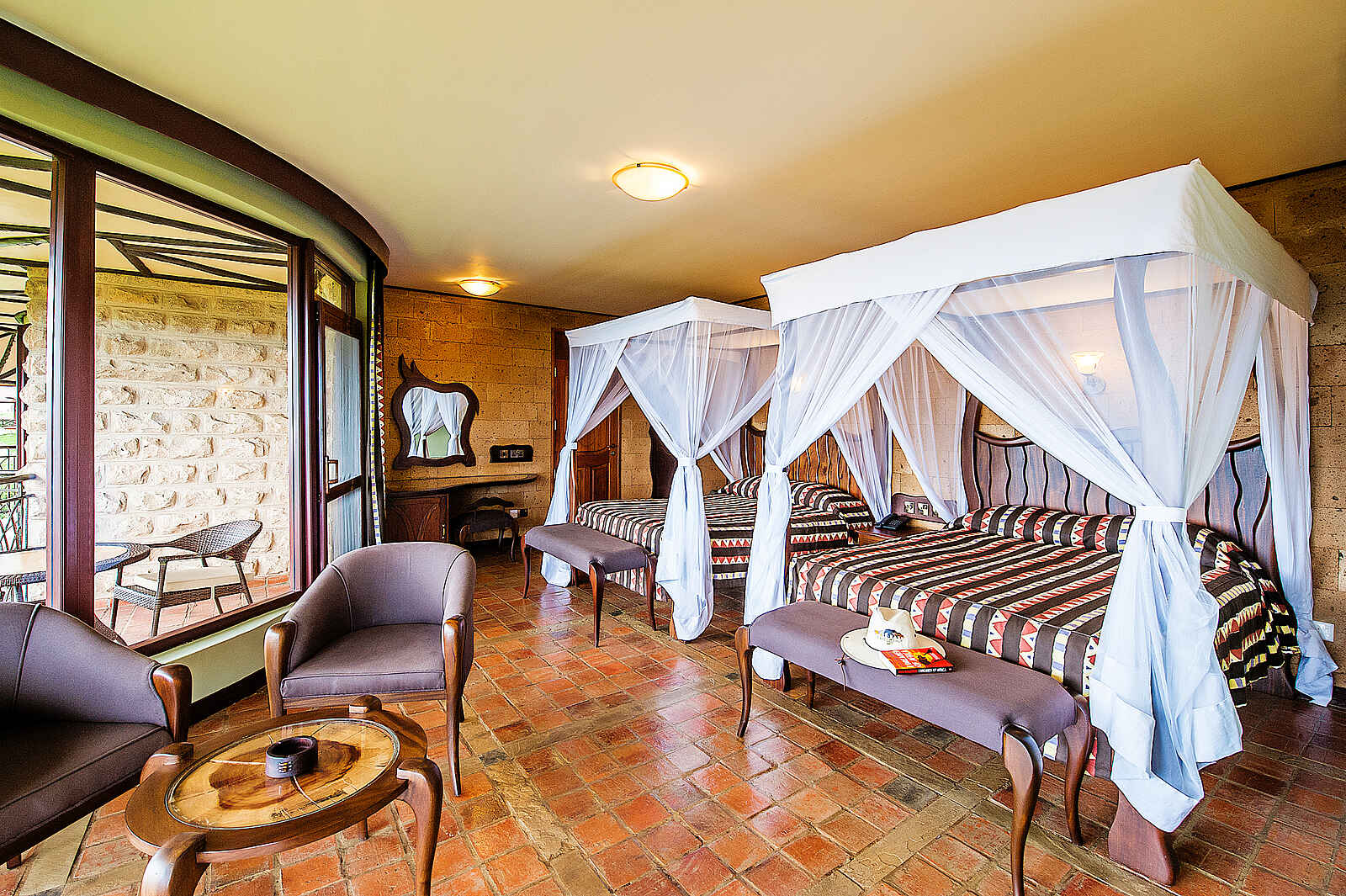 Lake Nakuru Sopa Lodge: Doppelzimmer Lake Nakuru Sopa Lodge: Doppelzimmer