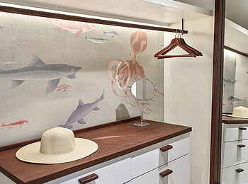 LUX Le Morne: Superior Room Garderobe LUX Le Morne: Superior Room Garderobe