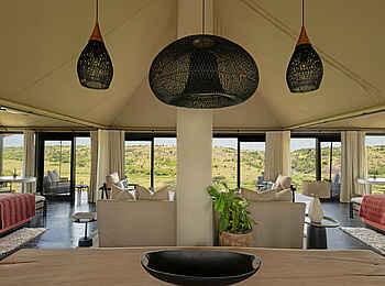 Mahali Mzuri: Wohnbereich Familiensuite