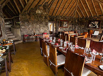 Ol Donyo Lodge: Das Buffet Ol Donyo Lodge: Das Buffet