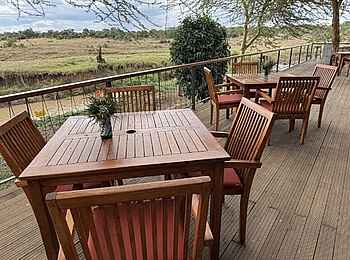 Ol Pejeta Bush Camp: Auf dem Deck