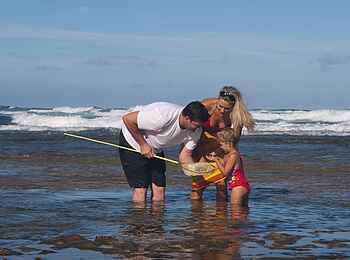 Rocktail Beach Camp: Fischen in den Felsenteichen