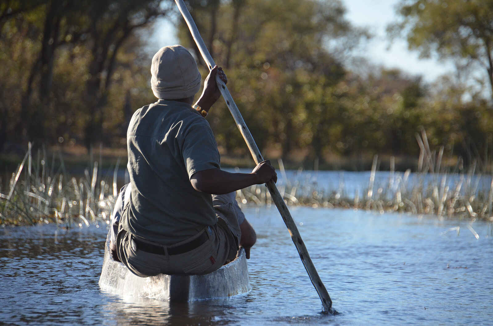 Sango Safari Camp: Mokoro-Tour Sango Safari Camp: Mokoro-Tour