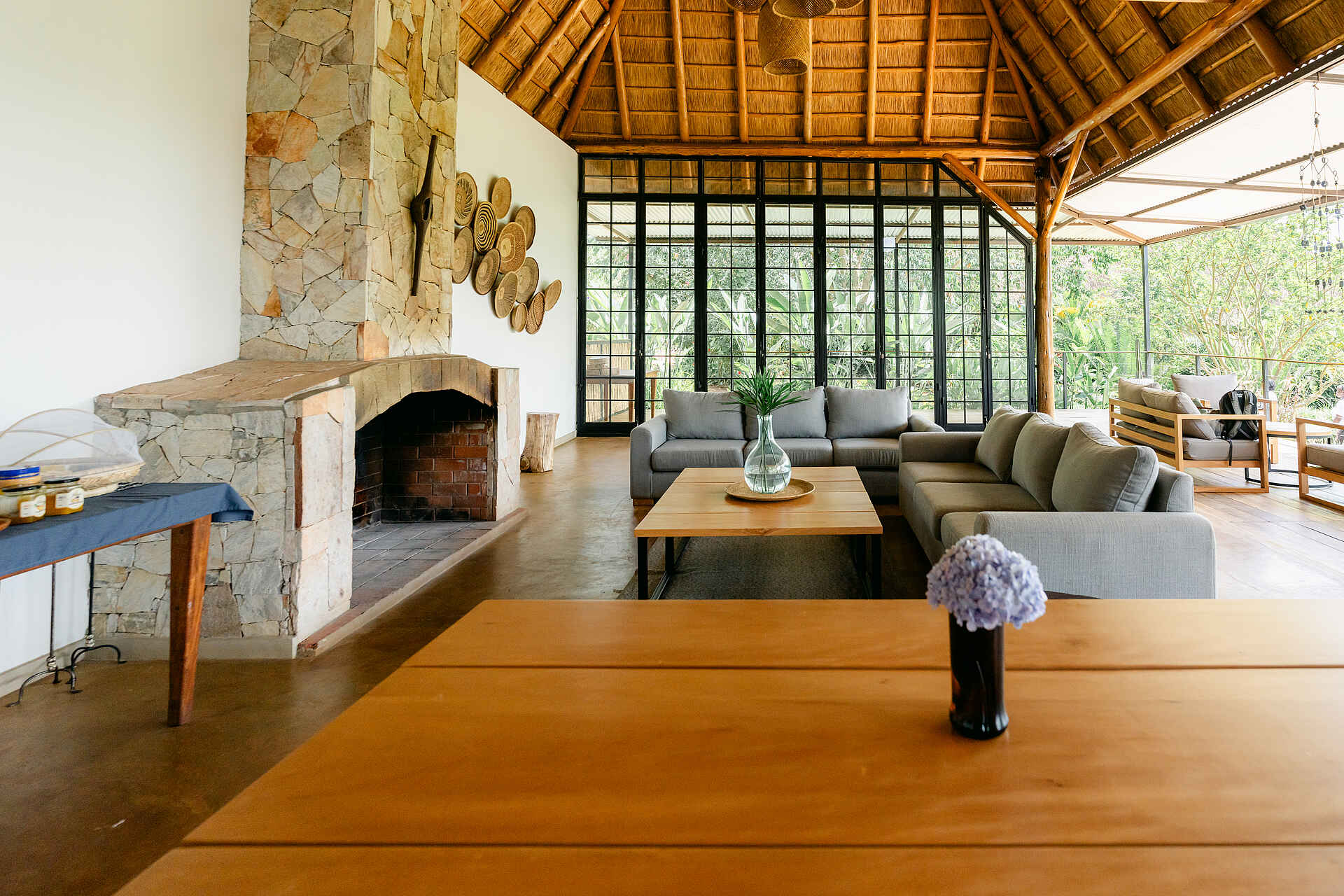 Sentema Farm Lodge: Die Lounge Sentema Farm Lodge: Die Lounge