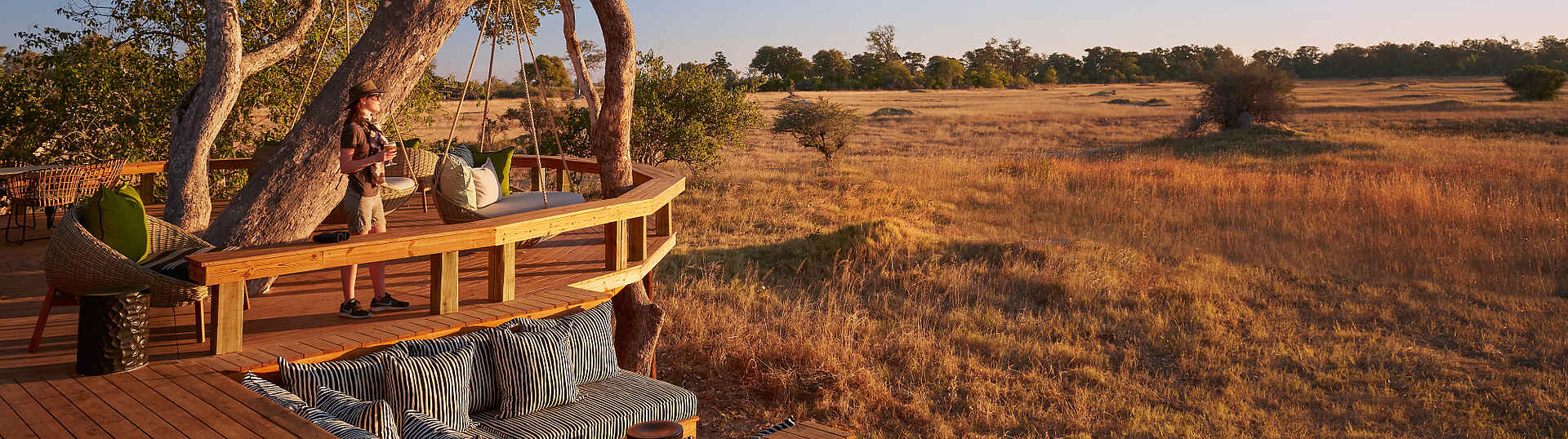 Tuludi Camp: Beobachtungsdeck