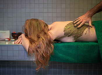 Bahia Mar Boutique Hotel: Schlammpackung Bahia Mar Boutique Hotel: Schlammpackung