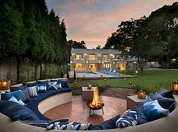 AtholPlace Hotel & Villa: Die Boma der Villa AtholPlace Hotel & Villa: Die Boma der Villa