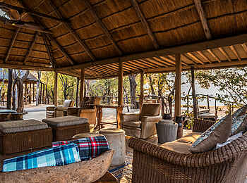 Changa Safari Camp: Der Zentralbereich Changa Safari Camp: Der Zentralbereich