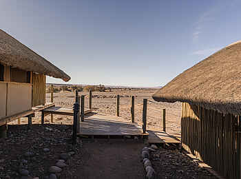 Kulala Desert Lodge: Family Tent Verbindung