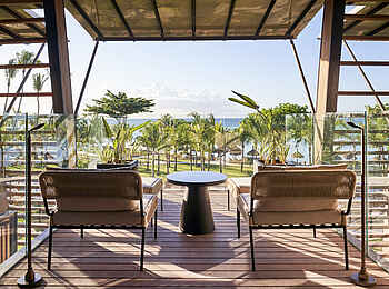 LUX Grand Baie: Balkon der Junior Suite LUX Grand Baie: Balkon der Junior Suite