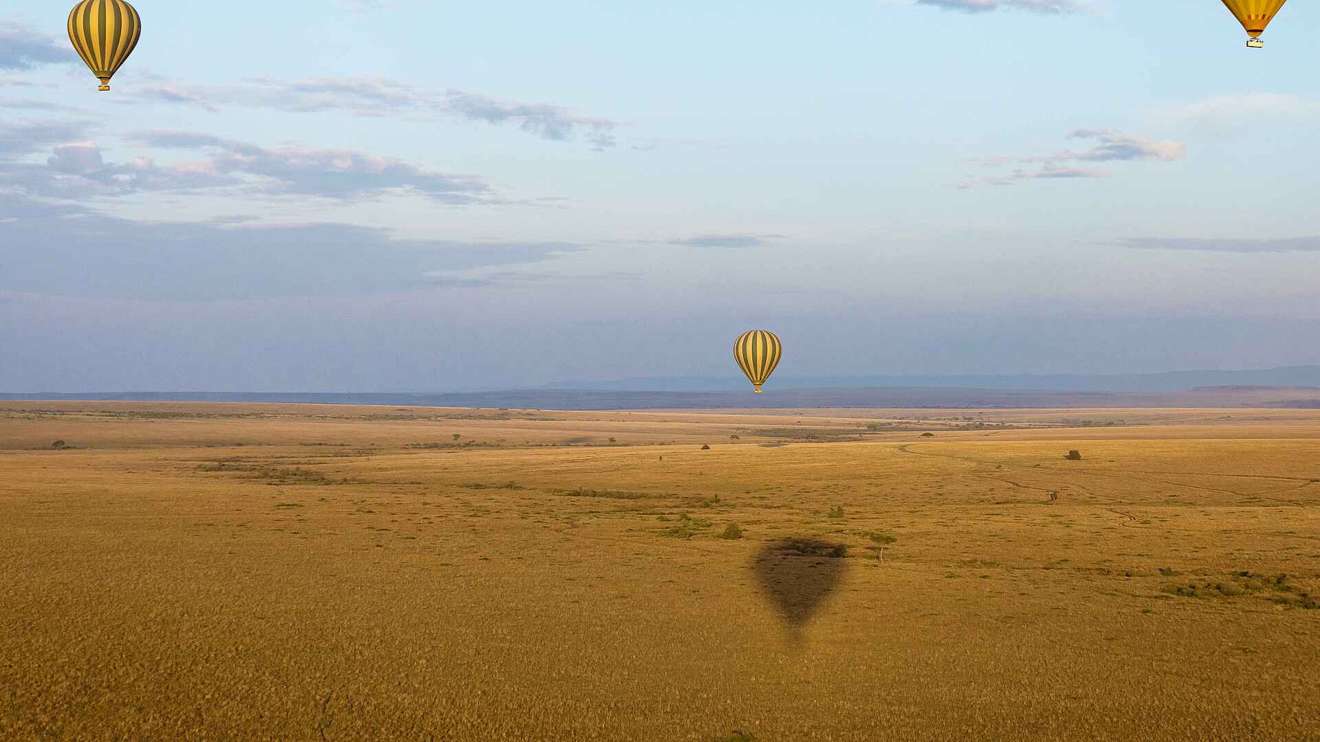 Mahali Mzuri: Ballonfahrt