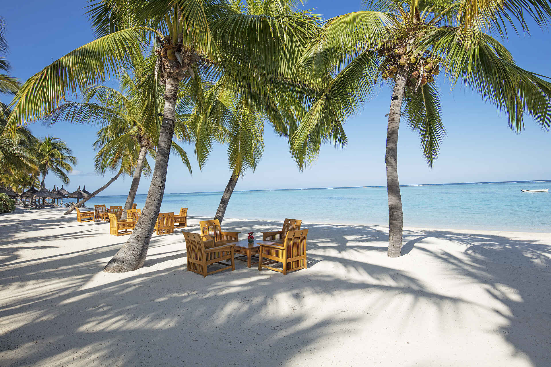 Paradis Beachcomber Golf Resort and Spa: Schattenplatz