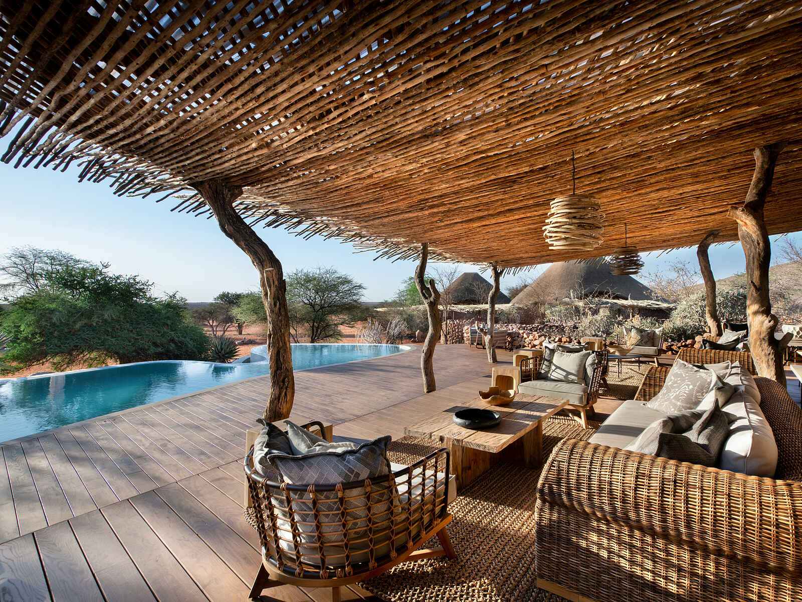 The Motse: wunderschöner Poolbereich The Motse: wunderschöner Poolbereich