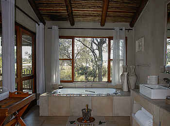 Notten's Bush Camp: Charmantes Bad in der Gästeunterkünft Notten's Bush Camp: Charmantes Bad in der Gästeunterkünft