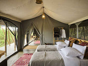 Basecamp Wilderness: Twinbetten Basecamp Wilderness: Twinbetten