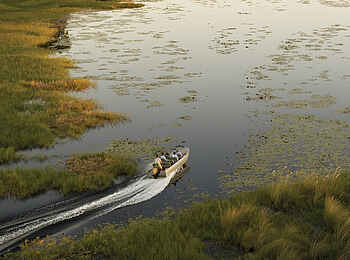 Belmond Eagle Island Lodge: Motorbootssafari Belmond Eagle Island Lodge: Motorbootssafari