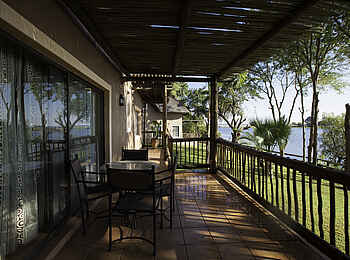 Chobe Marina Lodge: Private Veranda