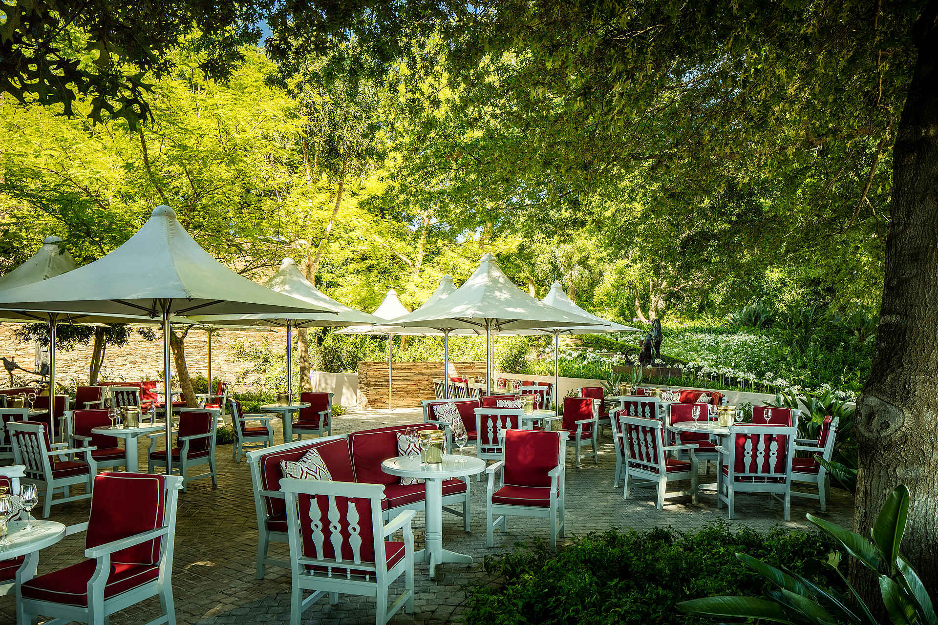 Delaire Graff Estate: Die Terrasse