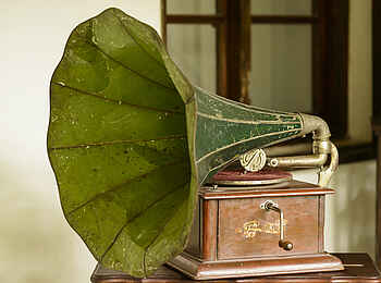 Ibo Island Lodge: Grammophon