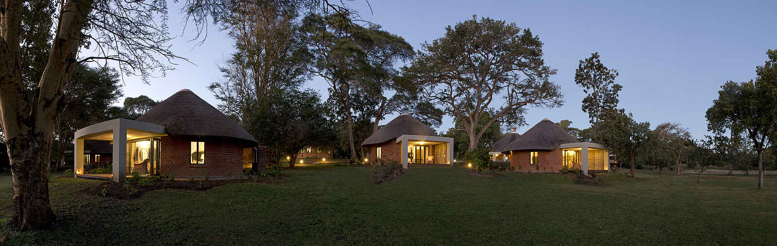 Lilayi: Gästechalets im Garten Lilayi: Gästechalets im Garten