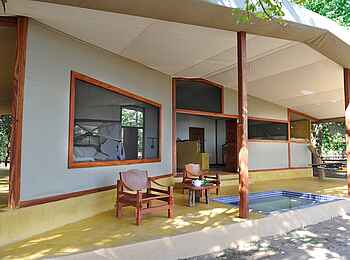 Potato Bush Camp: Gästezelt Potato Bush Camp: Gästezelt