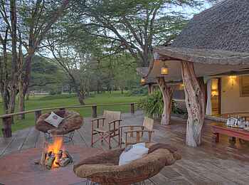 Sirikoi: Sonnendeck des Cottage