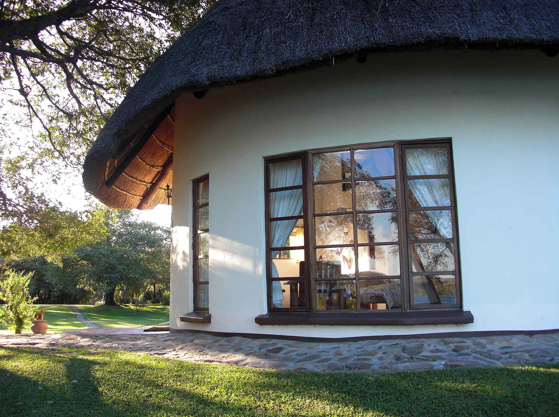 Livingstone, Sambezi, Waterberry Lodge, Gästechalet