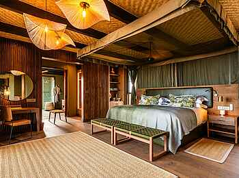 Wilderness Magashi Peninsula: Das Schlafzimmer der Villa