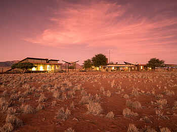 Wolwedans Plains Camp: Stimmung nachts Wolwedans Plains Camp: Stimmung nachts