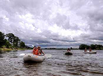 Zambezi Sands: Kanutour auf dem Sambesi
