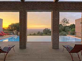 Angama Mara: Der Pool Angama Mara: Der Pool