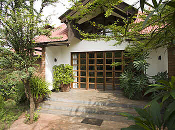 Bashay Rift Lodge: Eingang Bashay Rift Lodge: Eingang