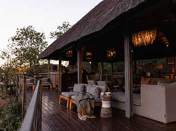 Chitabe Lediba Camp: Terrasse