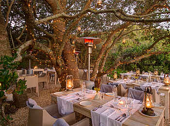 Grootbos Garden Lodge: Das Restaurant The Boma Grootbos Garden Lodge: Das Restaurant The Boma