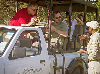 Ivory Lodge: Pirschfahrt Ivory Lodge: Pirschfahrt