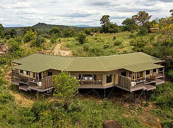 Lemala Mpingo Ridge Lodge: Blick auf die Zwei Schlafzimmer Suite Lemala Mpingo Ridge Lodge: Blick auf die Zwei Schlafzimmer Suite