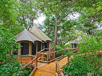 Nambwa Lodge: Gästezelte Nambwa Lodge: Gästezelte