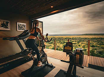 Riverdene Family Lodge: Im Fitnesscenter Riverdene Family Lodge: Im Fitnesscenter