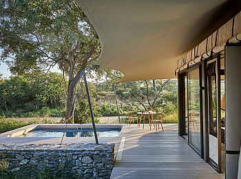 Saseka Tented Camp: Suite mit privatem Pool Saseka Tented Camp: Suite mit privatem Pool